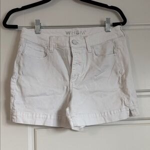 White House Black Market Women's Light Denim Shorts